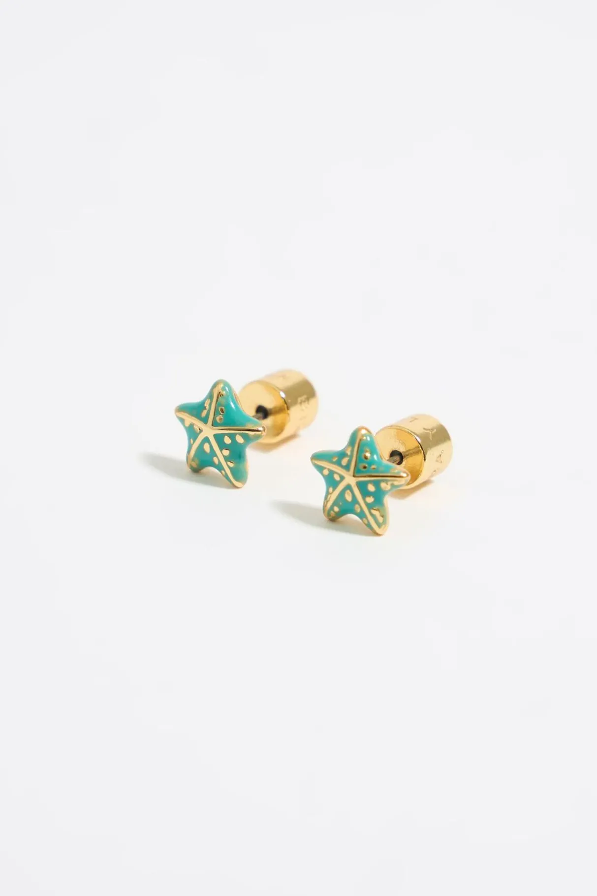 Mujer BIMBA Y LOLA Pendientes<Pendientes Estrella De Mar Aguamarina