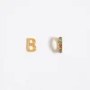 Mujer BIMBA Y LOLA Abecedario<Pendientes Letra B Y Aro Mini Cristales Multicolores