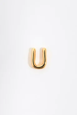 Mujer BIMBA Y LOLA Abecedario<Pendientes Letra U Cristales