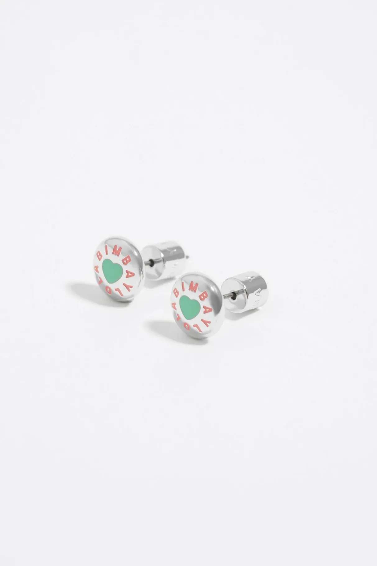 Mujer BIMBA Y LOLA Pendientes<Pendientes Logo Candy Aguamarina Plateados
