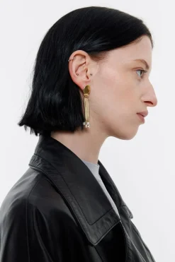 Mujer BIMBA Y LOLA Pendientes<Pendientes Logo Perlas