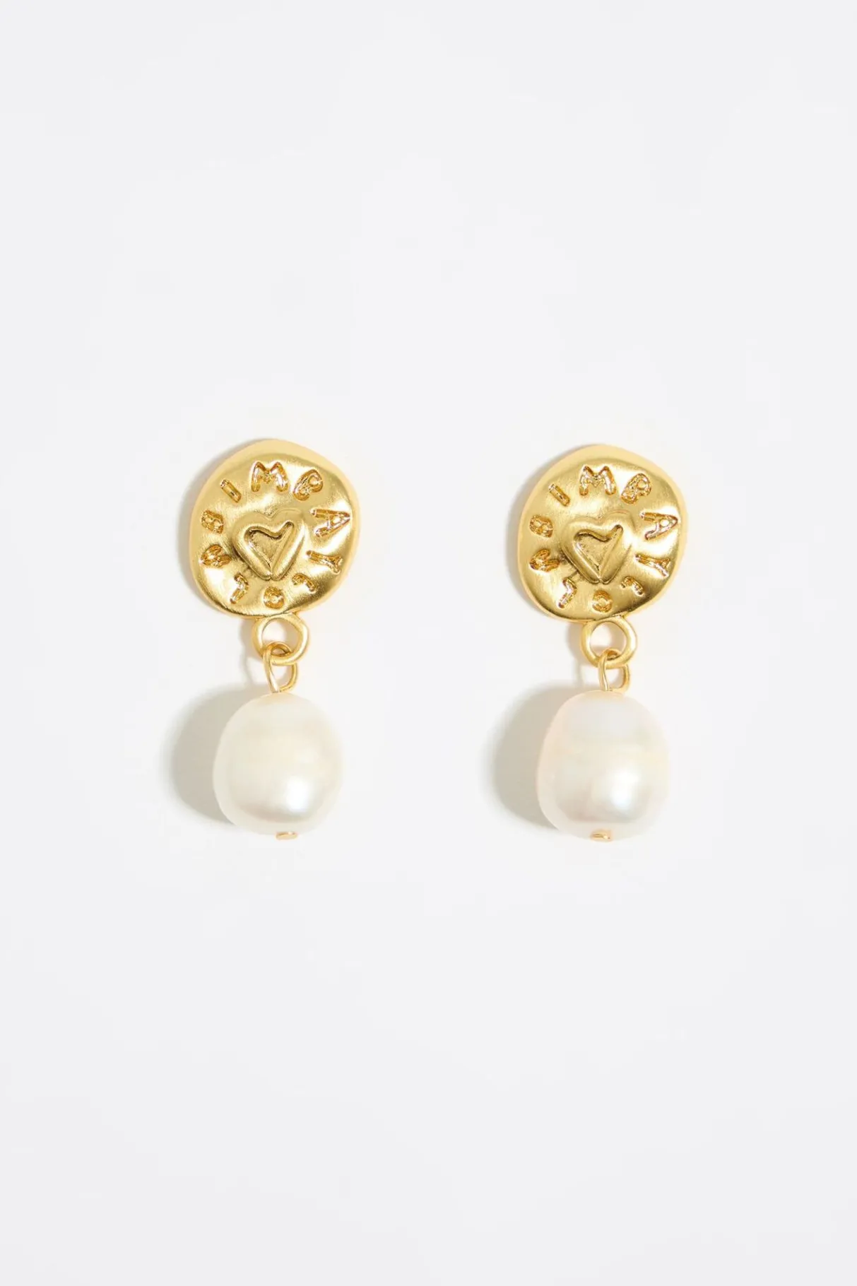 Mujer BIMBA Y LOLA Pendientes<Pendientes Logo Perlas