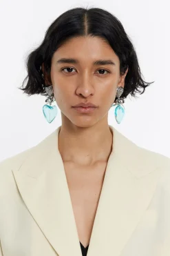 Mujer BIMBA Y LOLA Pendientes<Pendientes Perfume Corazon Vidrio