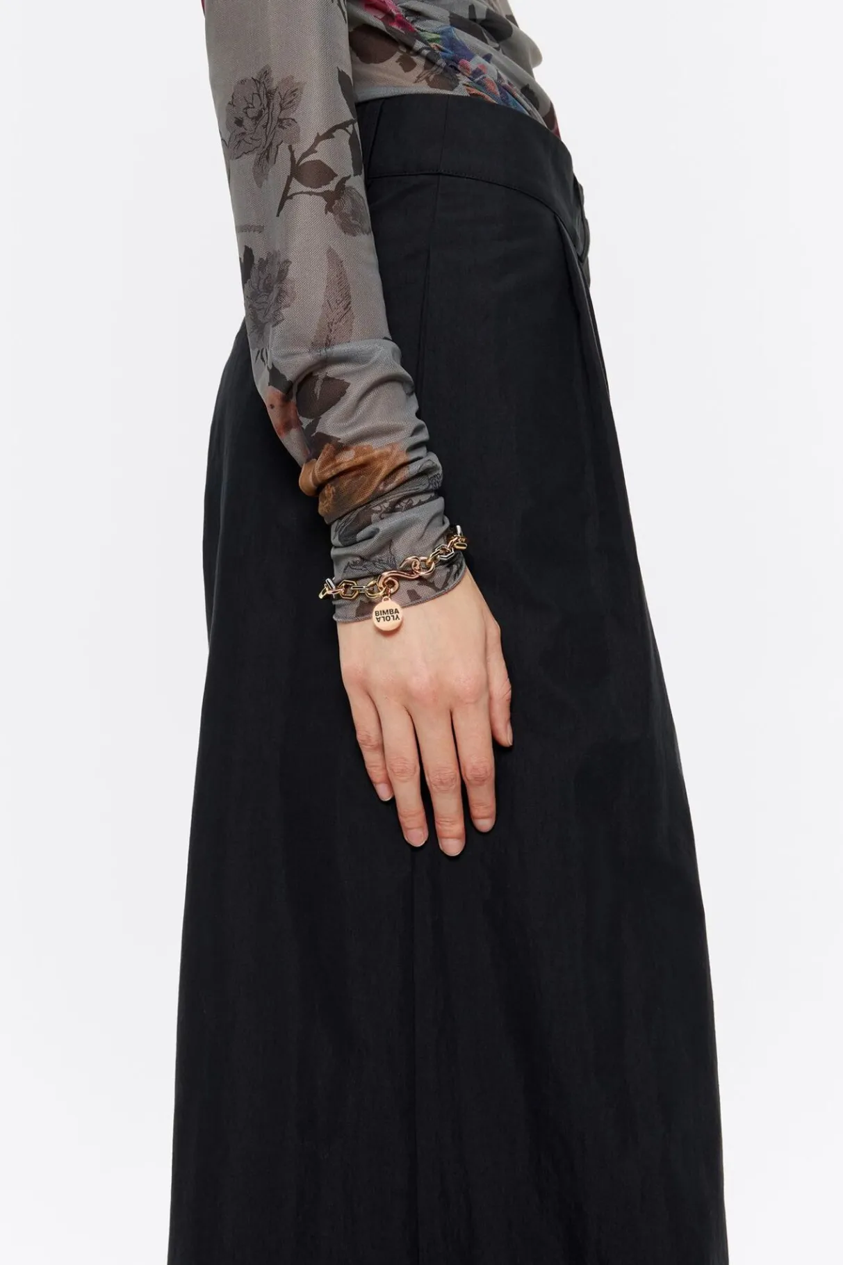 Mujer BIMBA Y LOLA Pulseras<Pulsera Cadena Hexagonal Tricolor