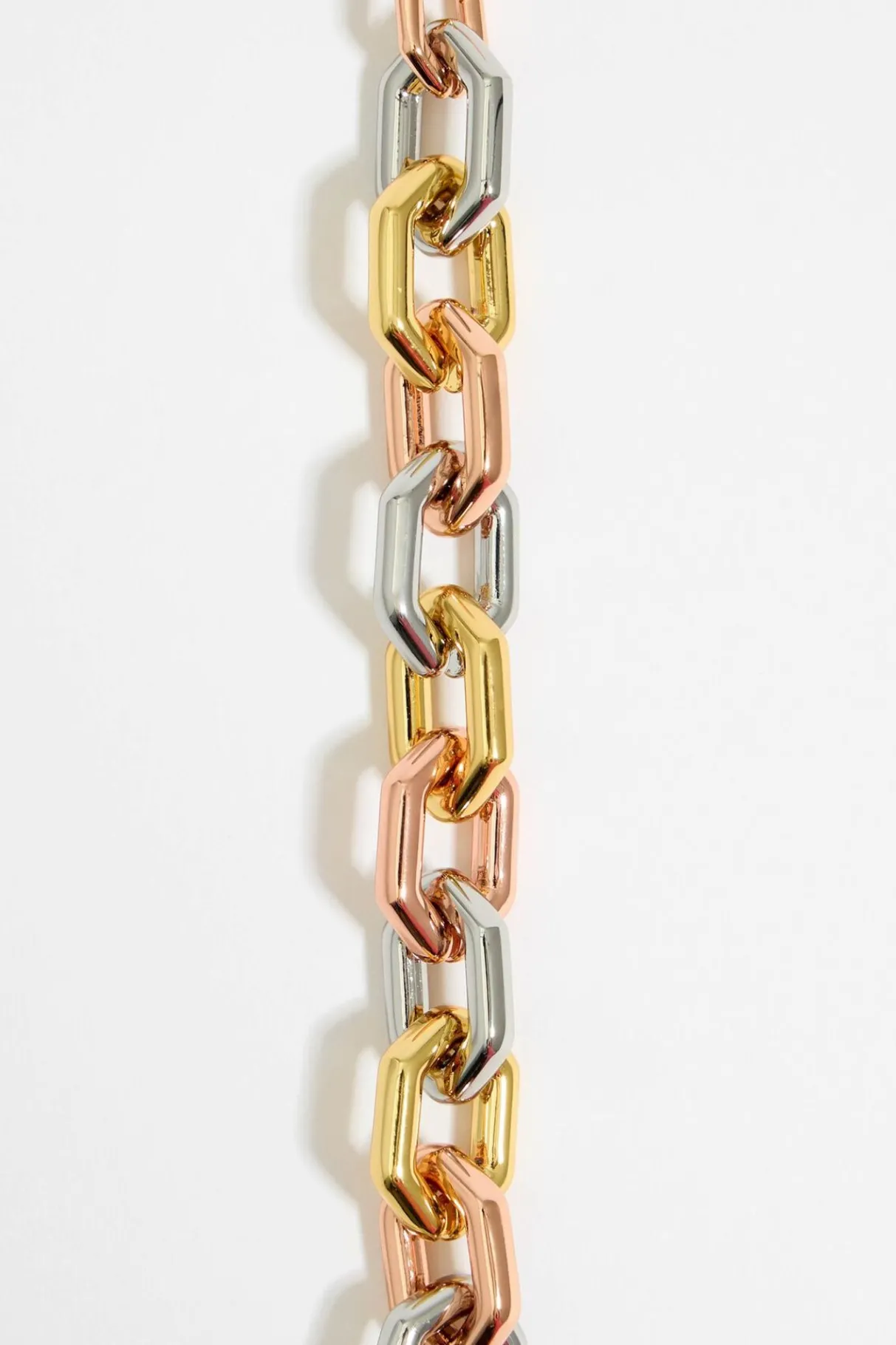 Mujer BIMBA Y LOLA Pulseras<Pulsera Cadena Hexagonal Tricolor