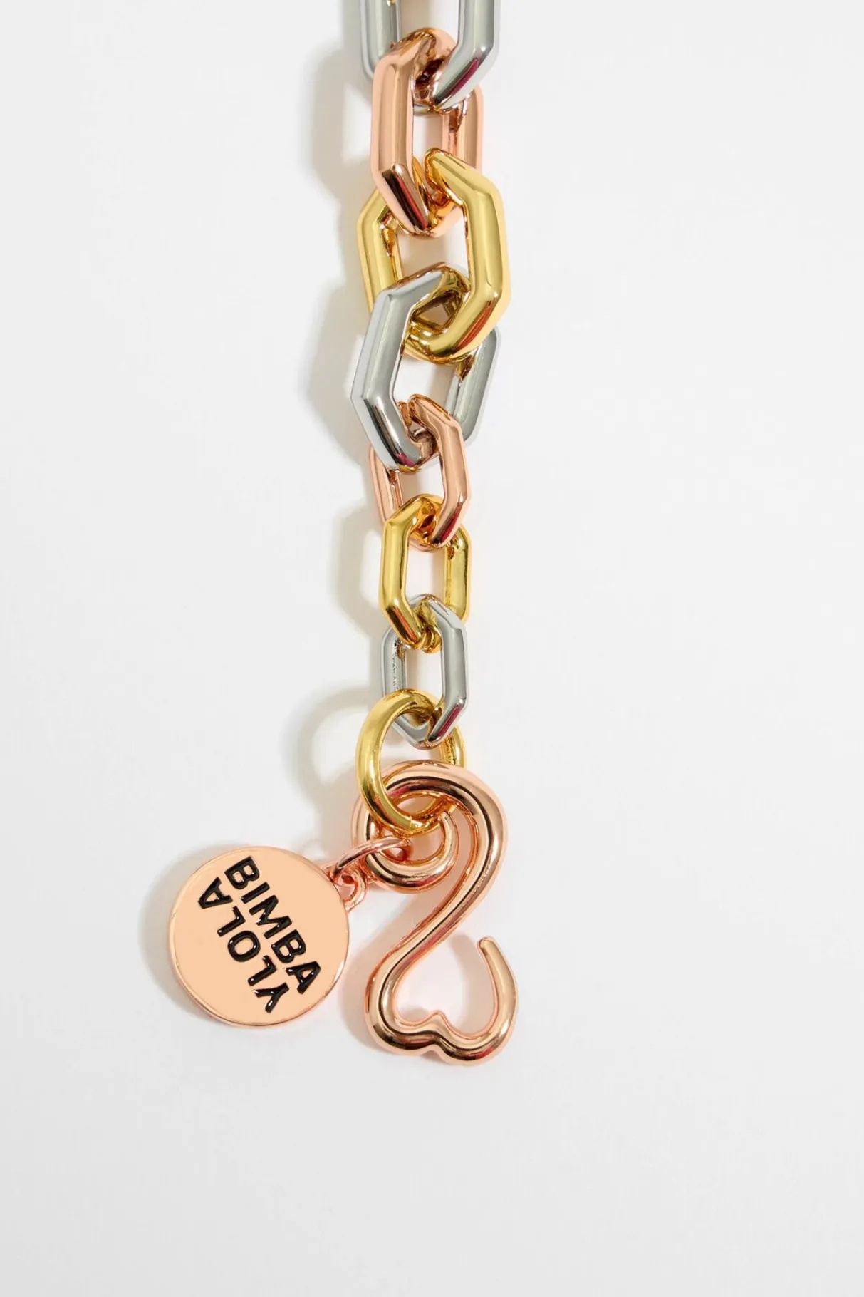 Mujer BIMBA Y LOLA Pulseras<Pulsera Cadena Hexagonal Tricolor