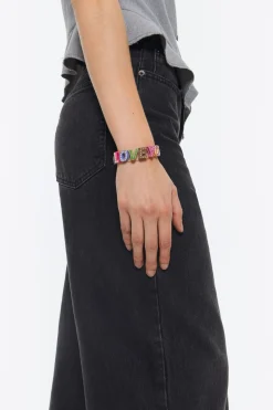 Mujer BIMBA Y LOLA Pulseras<Pulsera Correa Letras Multicolor