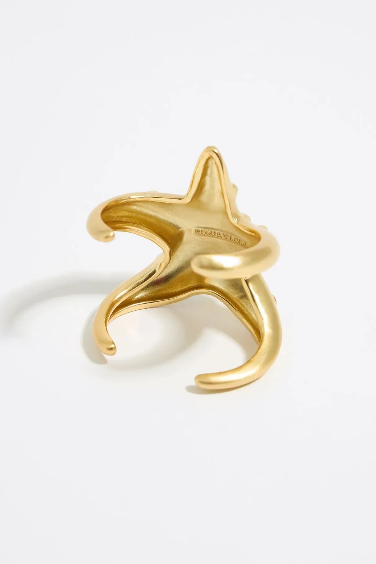 Mujer BIMBA Y LOLA Pulseras<Pulsera Estrella De Mar Dorada Mate