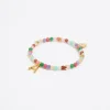 Mujer BIMBA Y LOLA Abecedario<Pulsera Letra A Piedras Multicolores