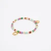 Mujer BIMBA Y LOLA Abecedario<Pulsera Letra D Piedras Multicolores