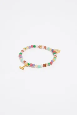 Mujer BIMBA Y LOLA Abecedario<Pulsera Letra I Piedras Multicolores