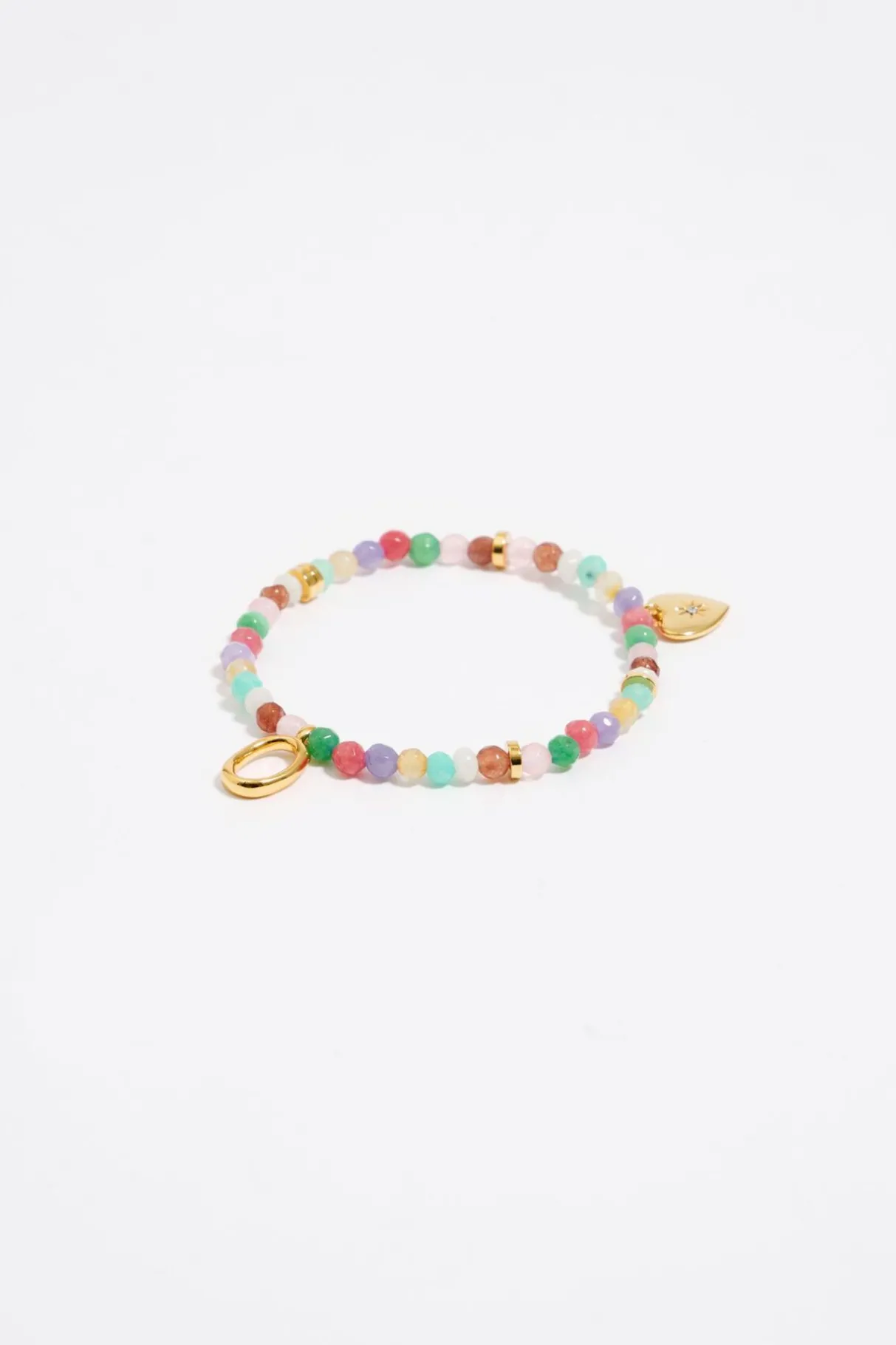Mujer BIMBA Y LOLA Abecedario<Pulsera Letra O Piedras Multicolores