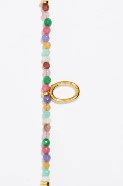 Mujer BIMBA Y LOLA Abecedario<Pulsera Letra O Piedras Multicolores