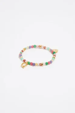 Mujer BIMBA Y LOLA Abecedario<Pulsera Letra Q Piedras Multicolores