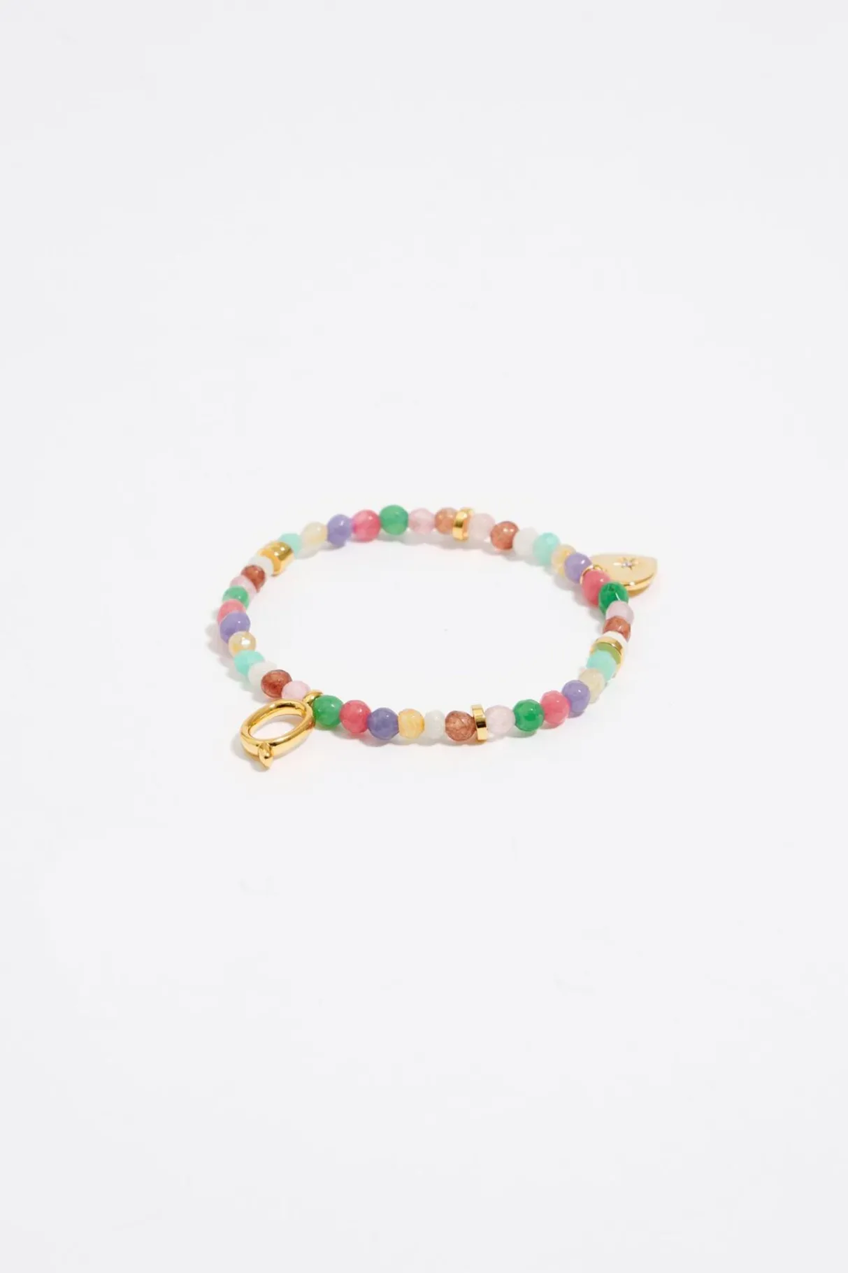 Mujer BIMBA Y LOLA Abecedario<Pulsera Letra Q Piedras Multicolores