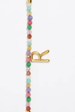 Mujer BIMBA Y LOLA Abecedario<Pulsera Letra R Piedras Multicolores