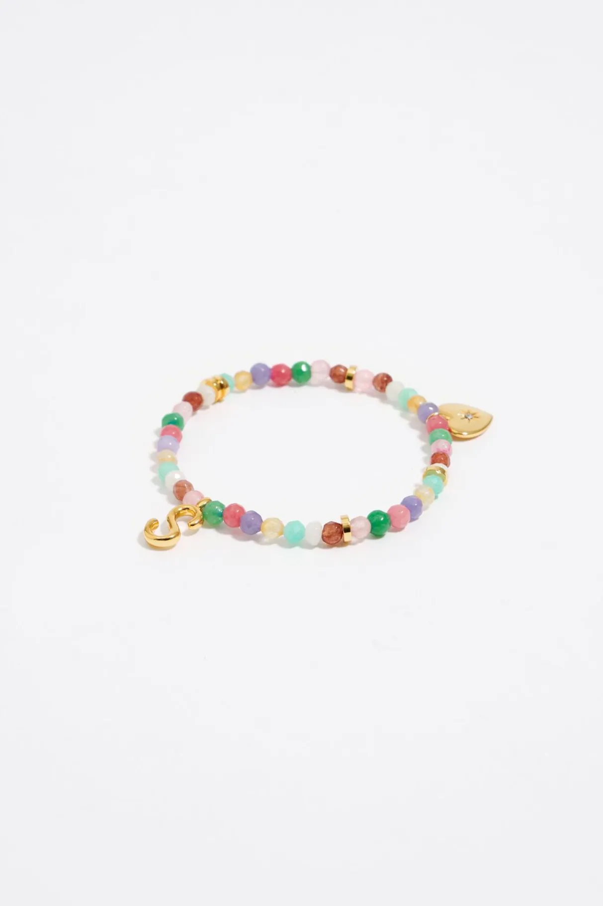 Mujer BIMBA Y LOLA Abecedario<Pulsera Letra S Piedras Multicolores