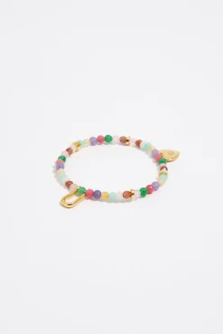 Mujer BIMBA Y LOLA Abecedario<Pulsera Letra U Piedras Multicolores