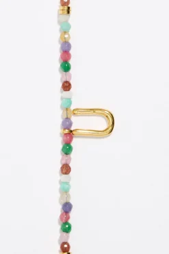 Mujer BIMBA Y LOLA Abecedario<Pulsera Letra U Piedras Multicolores