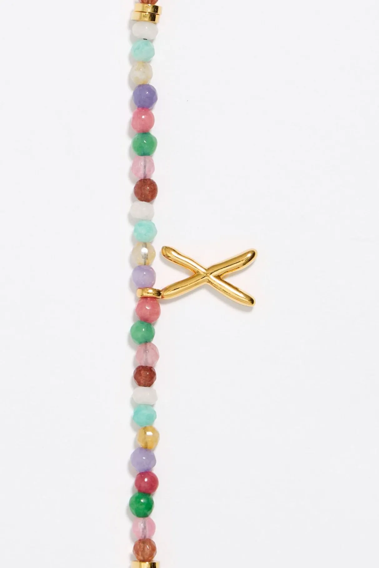 Mujer BIMBA Y LOLA Abecedario<Pulsera Letra X Piedras Multicolores