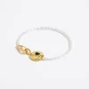 Mujer BIMBA Y LOLA Pulseras<Pulsera Logo Candy Perlas Blanca