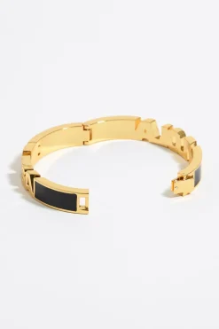 Mujer BIMBA Y LOLA Pulseras<Pulsera Logo Esmalte Negra