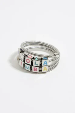 Mujer BIMBA Y LOLA Pulseras<Pulsera Muelle Logo Multicolor Y Cristales