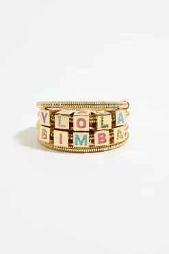 Mujer BIMBA Y LOLA Pulseras<Pulsera Muelle Logo Multicolor Y Cristales