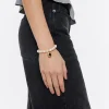Mujer BIMBA Y LOLA Pulseras<Pulsera Perlas Logo Candy Corazon Negro