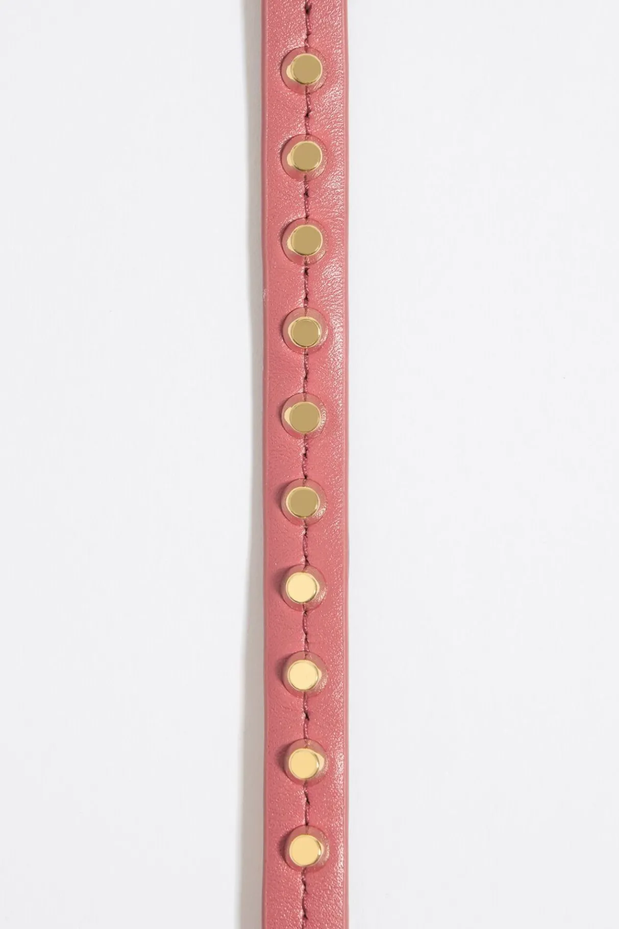 Mujer BIMBA Y LOLA Pulseras<Pulsera Piel Tachas Rosa