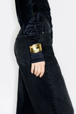 Mujer BIMBA Y LOLA Pulseras<Pulsera Rigida Dorado Mate