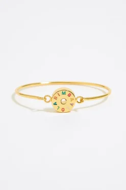 Mujer BIMBA Y LOLA Pulseras<Pulsera Rigida Logo Dorada