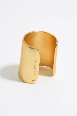 Mujer BIMBA Y LOLA Pulseras<Pulsera Rigida Textura Dorado Mate