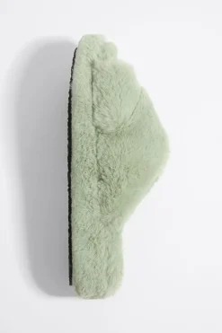 Mujer BIMBA Y LOLA Sandalias<Sandalia Plana Pelo Verde