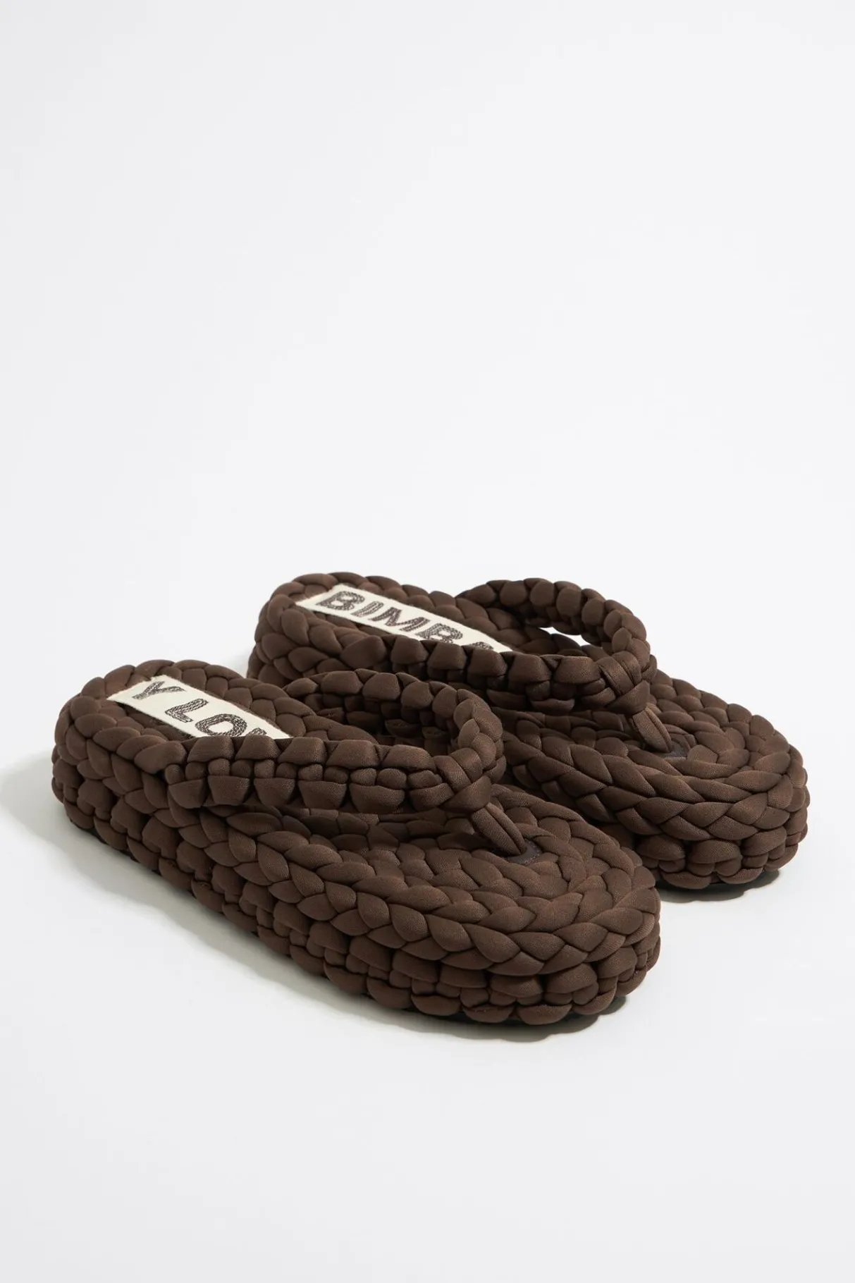 Mujer BIMBA Y LOLA Sandalias<Sandalia Plana Trenzado Marron