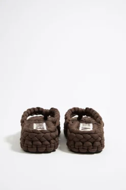 Mujer BIMBA Y LOLA Sandalias<Sandalia Plana Trenzado Marron