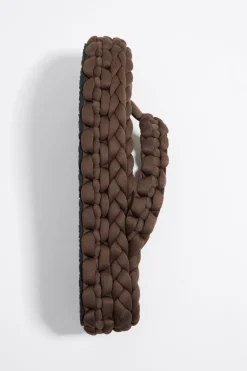 Mujer BIMBA Y LOLA Sandalias<Sandalia Plana Trenzado Marron