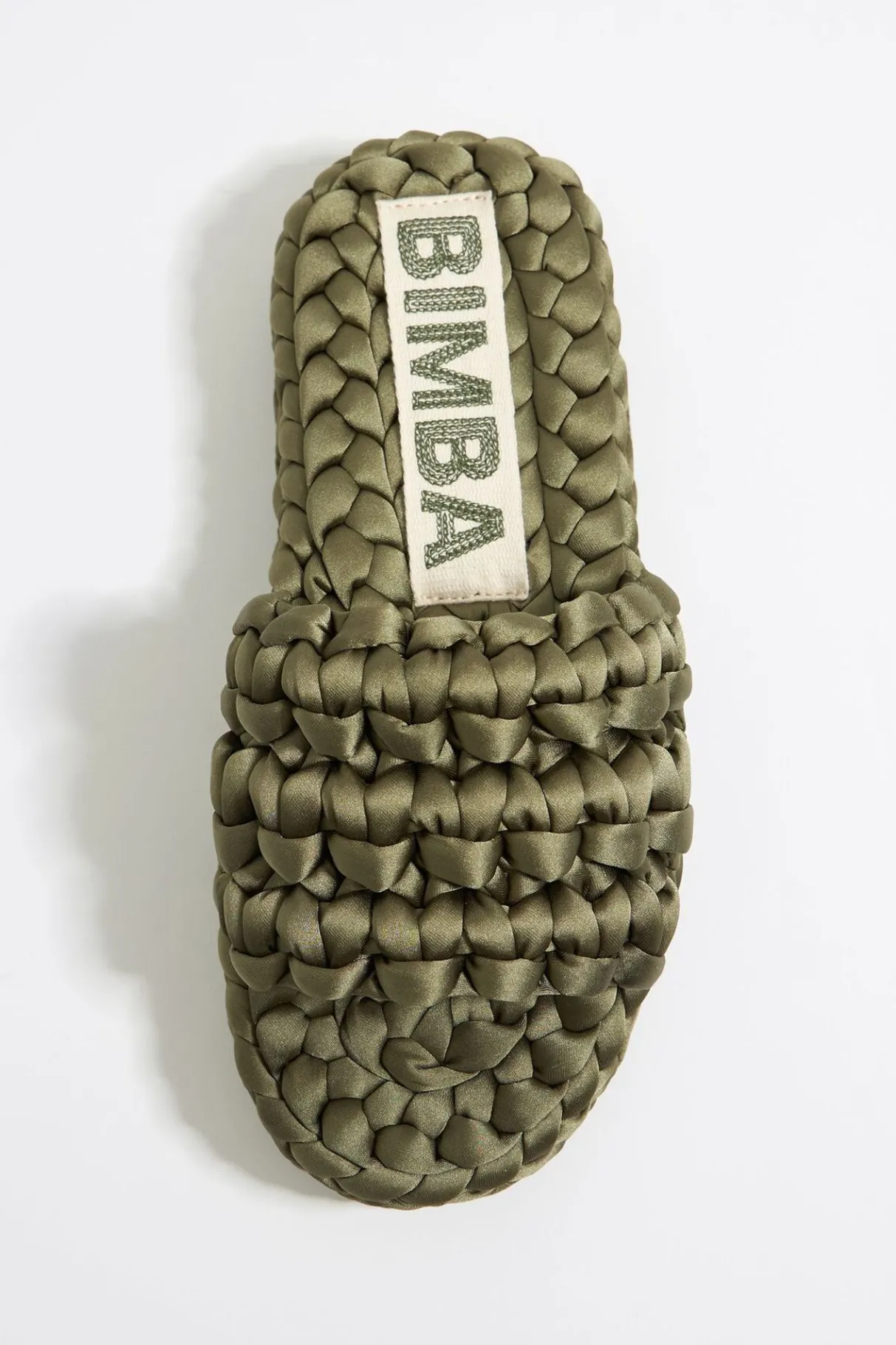 Mujer BIMBA Y LOLA Sandalias<Sandalia Plana Trenzado Verde