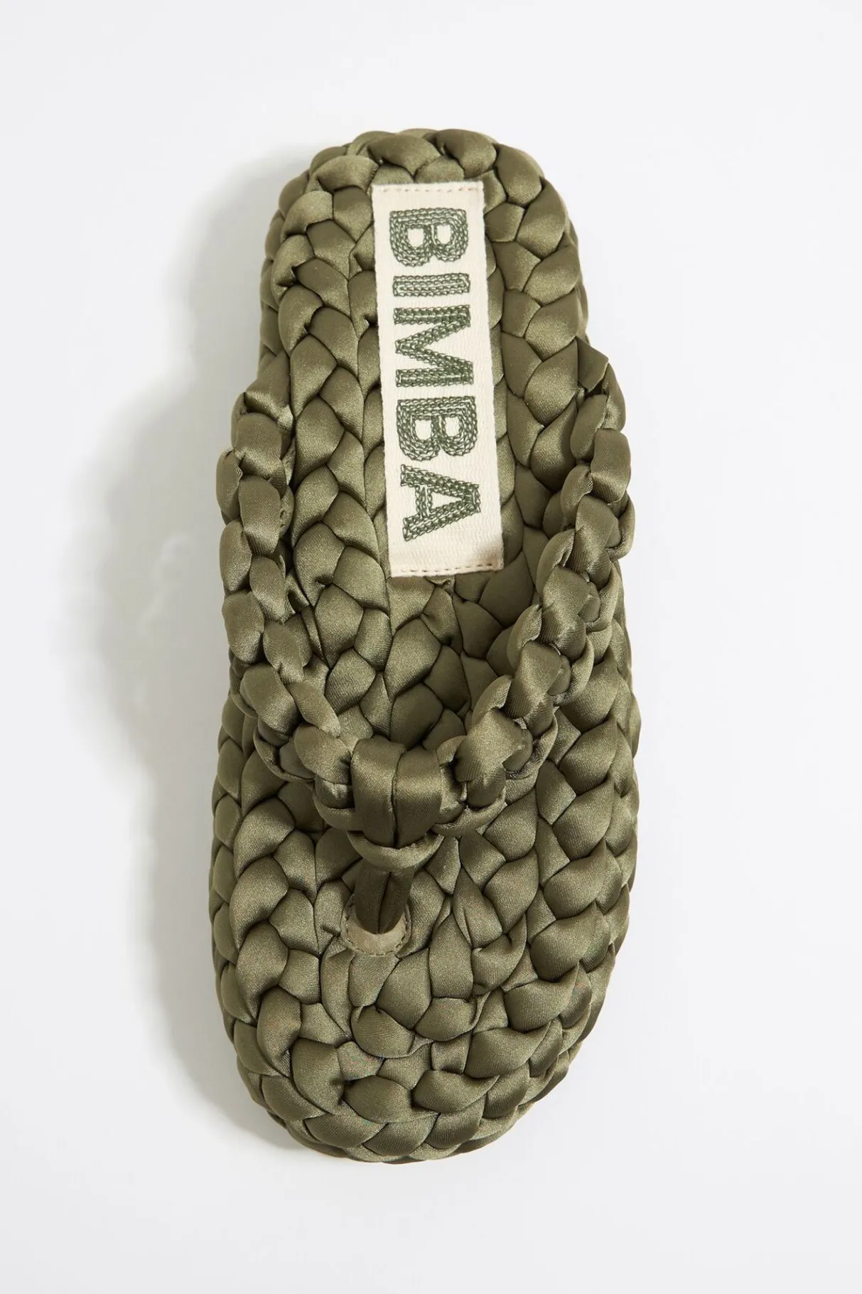 Mujer BIMBA Y LOLA Sandalias<Sandalia Plana Trenzado Verde