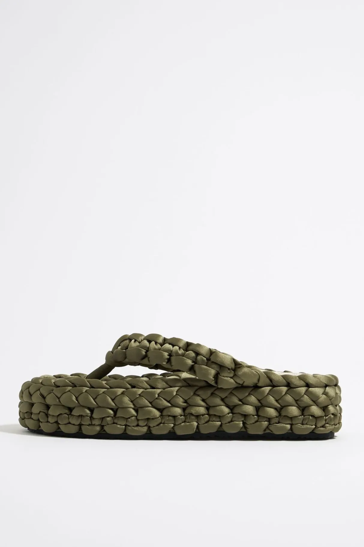 Mujer BIMBA Y LOLA Sandalias<Sandalia Plana Trenzado Verde