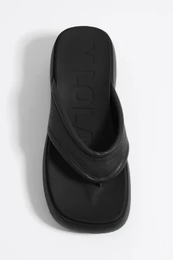 Mujer BIMBA Y LOLA Sandalias<Sandalia Plataforma Piel Negra