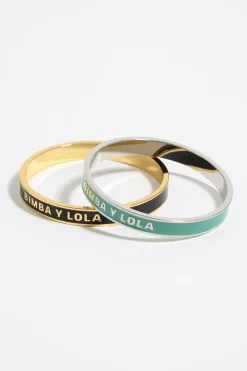 Mujer BIMBA Y LOLA Pulseras<Set Pulseras Logo Esmalte