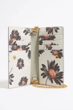 Mujer BIMBA Y LOLA Carteras Y Monederos<Tarjetero-Monedero Daisy Marfil