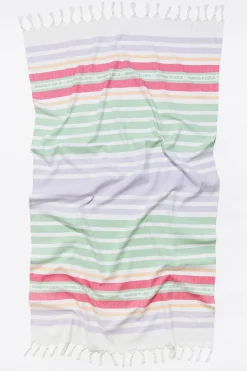 Mujer BIMBA Y LOLA Toallas De Playa<Toalla Algodon Rayas Multicolores