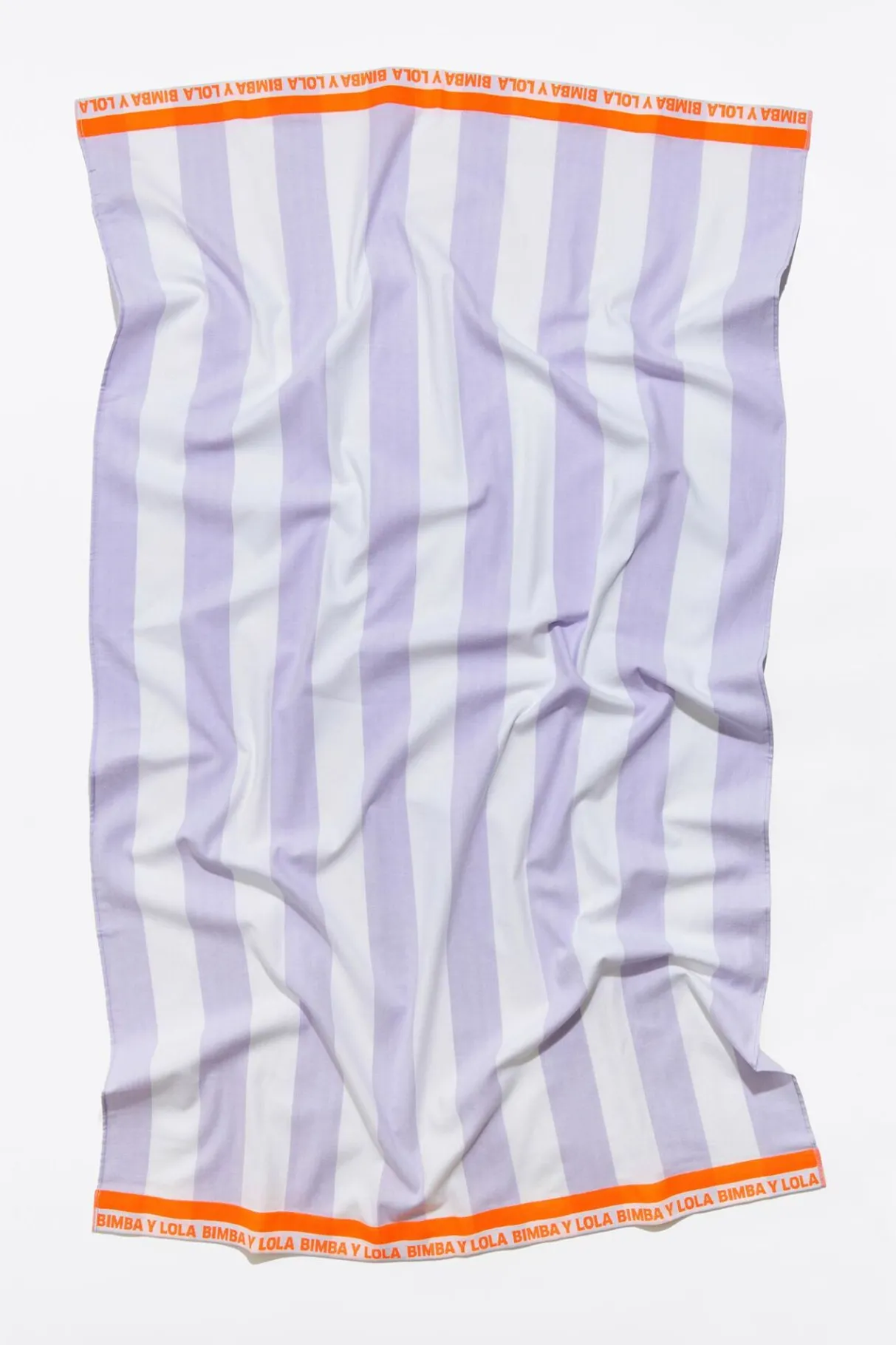 Mujer BIMBA Y LOLA Toallas De Playa<Toalla Estampada Rayas Lila