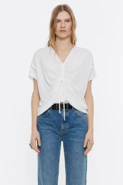 Mujer BIMBA Y LOLA Camisetas<Top Ajustable Marfil