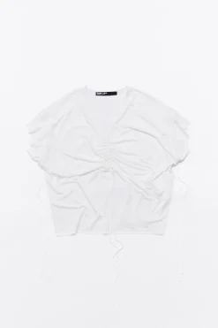 Mujer BIMBA Y LOLA Camisetas<Top Ajustable Marfil