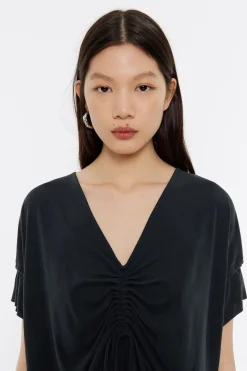 Mujer BIMBA Y LOLA Camisetas<Top Ajustable Negro