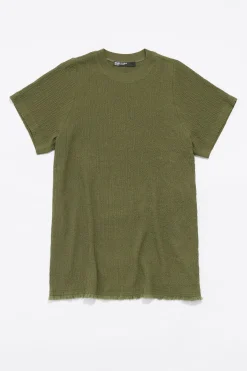 Mujer BIMBA Y LOLA Total Look<Top Largo Desflecado Caqui