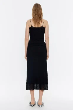 Mujer BIMBA Y LOLA Punto<Top Punto Ajustado Negro